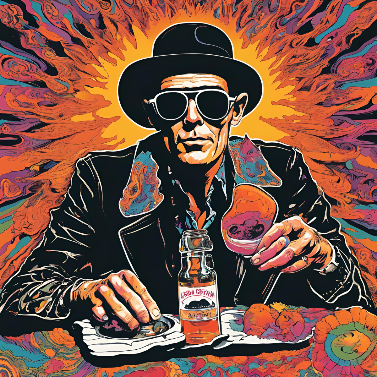 Fear and Loathing in Marketing: A gonzo guide for mid-market CMOs. Embrace AI, data-driven decisions, and creative chaos to conquer the jungle. Don't forget the tequila. (But maybe skip the bats.)